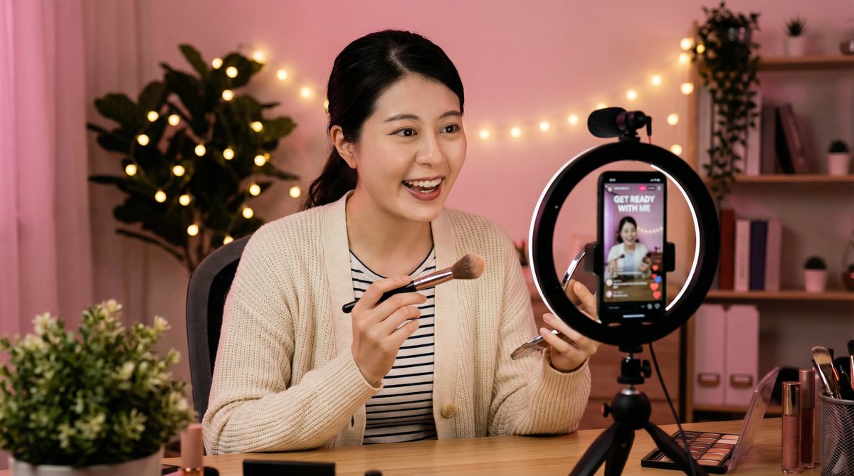 国产主播美妆直播视频